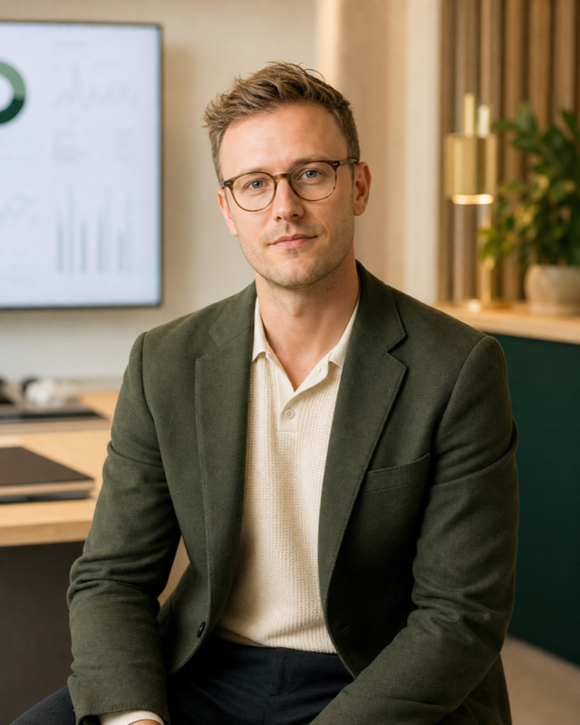 Portrait representing Oliver Grant, Data & Insights